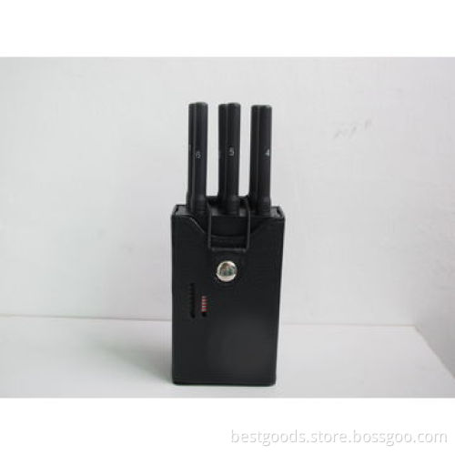 Power Mobile Phone GPS Wi-Fi Jammer with 6 Antennas
